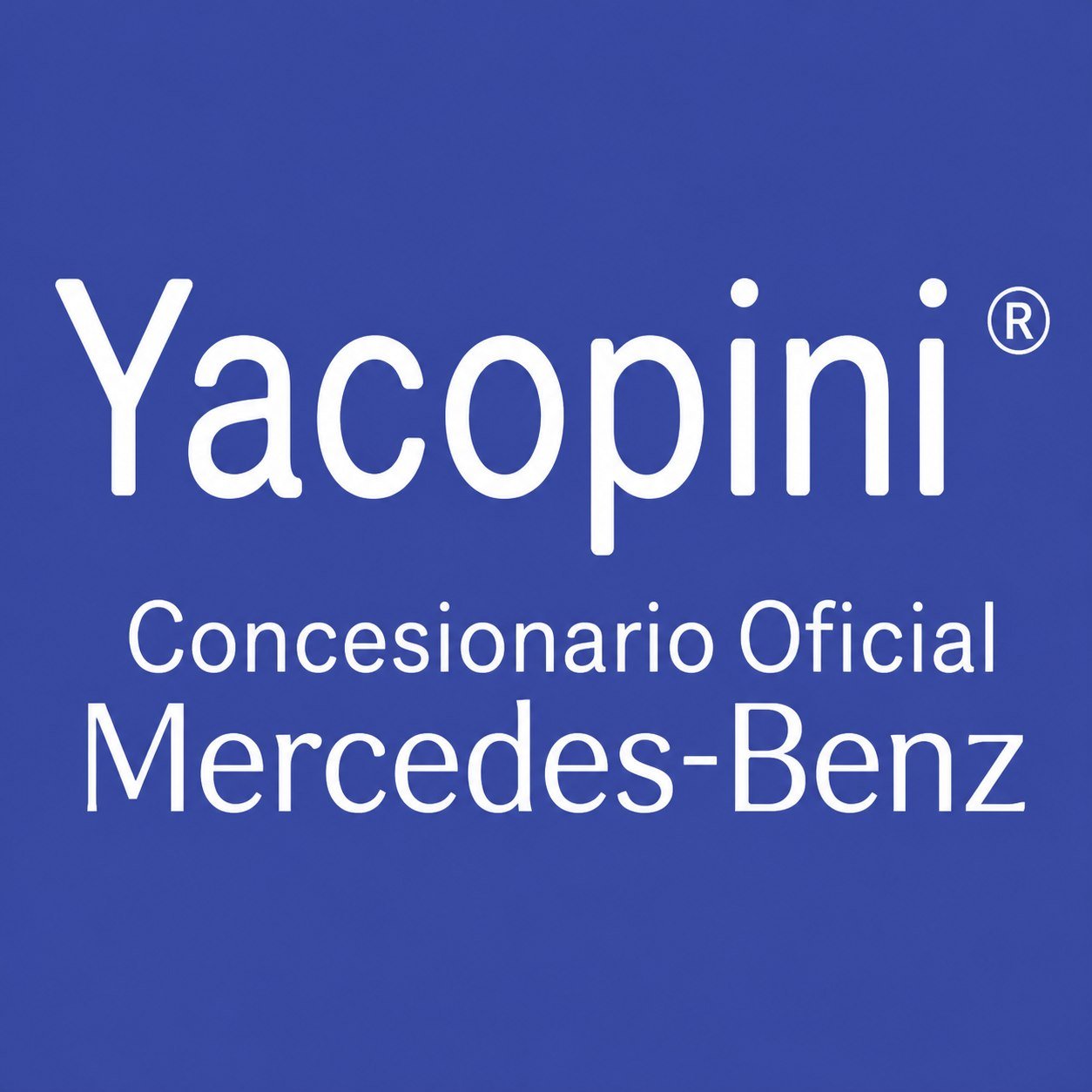 Yacopini — Concesionario oficial Mercedes-Benz