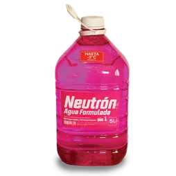 Bidón PET de 5 litros de anticongelante rojo orgánico hasta menos 2 grados
