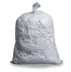 Bolsa de 10 kilogramos de trapo de algodón