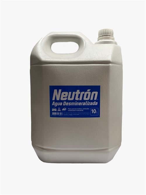 Bidón de 10 litros de agua desmineralizada Neutrón