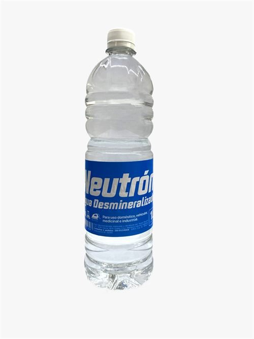 Botella de 1 litro de agua desmineralizada Neutrón
