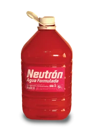 Bidón PET de 5 litros de agua formulada roja Neutrón