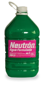 Bidón PET de 5 litros de agua formulada verde Neutrón